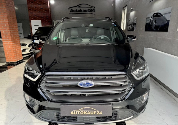 Ford Kuga cena 70500 przebieg: 104000, rok produkcji 2018 z Łęczna małe 529